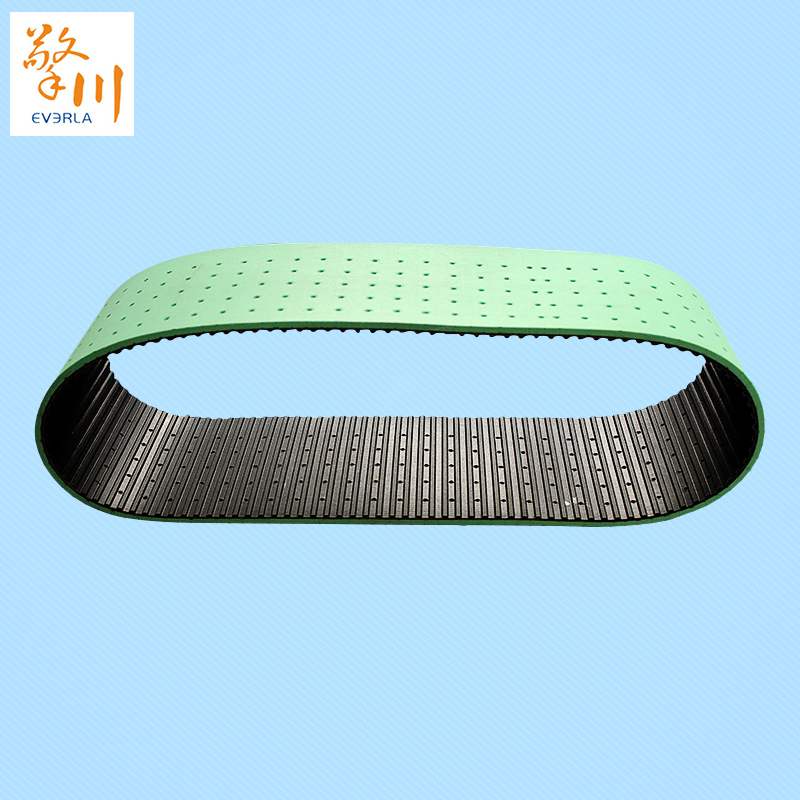 <b>吸風(fēng)機皮帶_pu淺綠色泡棉打孔同步帶</b>