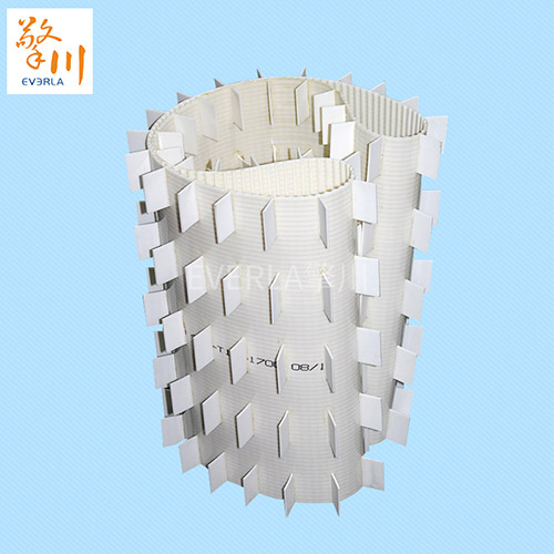 超寬<a href='http://m.yiemit.com/' target='_blank'><u>同步帶</u></a>內(nèi)帶加凱夫拉線芯表面加擋塊