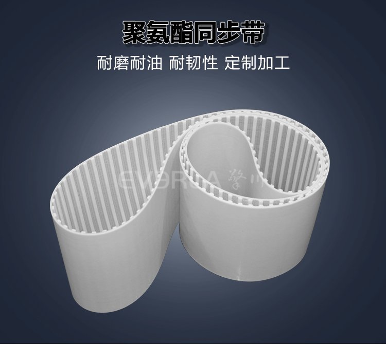 <b>白色PU同步帶耐磨耐油食品行業(yè)機(jī)械設(shè)備高效傳動(dòng)帶廠家直發(fā)</b>